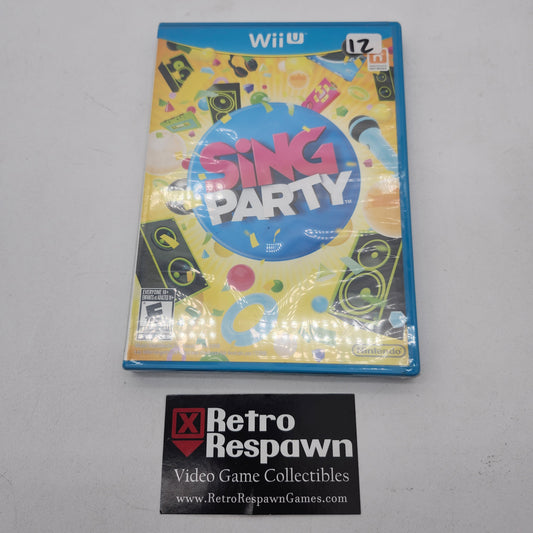 Sing Party - Wii U (Sealed)