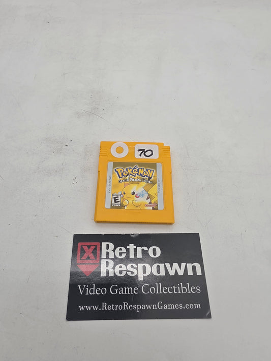 Clean Pokemon Yellow - GameBoy (Game Only)