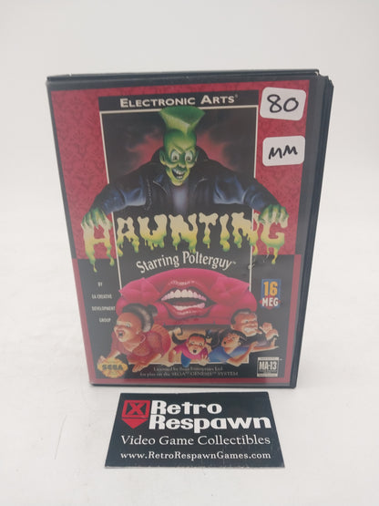 Haunting Starring Polterguy - Sega Genesis (Missing Manual)