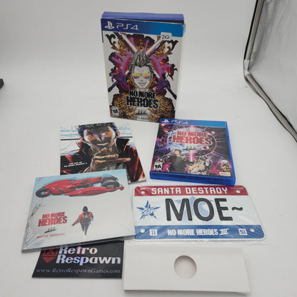 No More Heroes 3 [Day 1 Edition] - Playstation 4 (Complete)