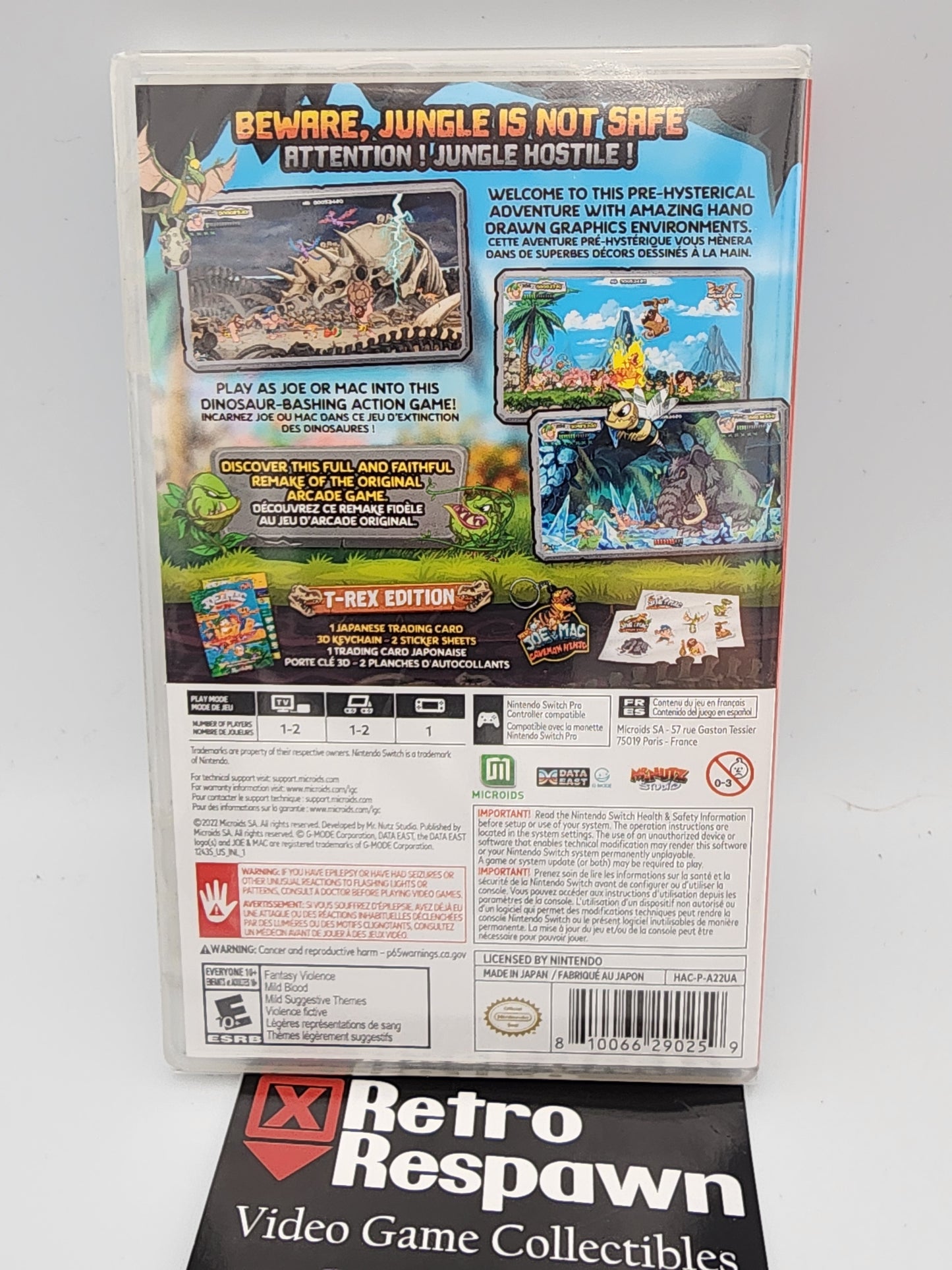 New Joe & Mac Caveman Ninja - Nintendo Switch (New)