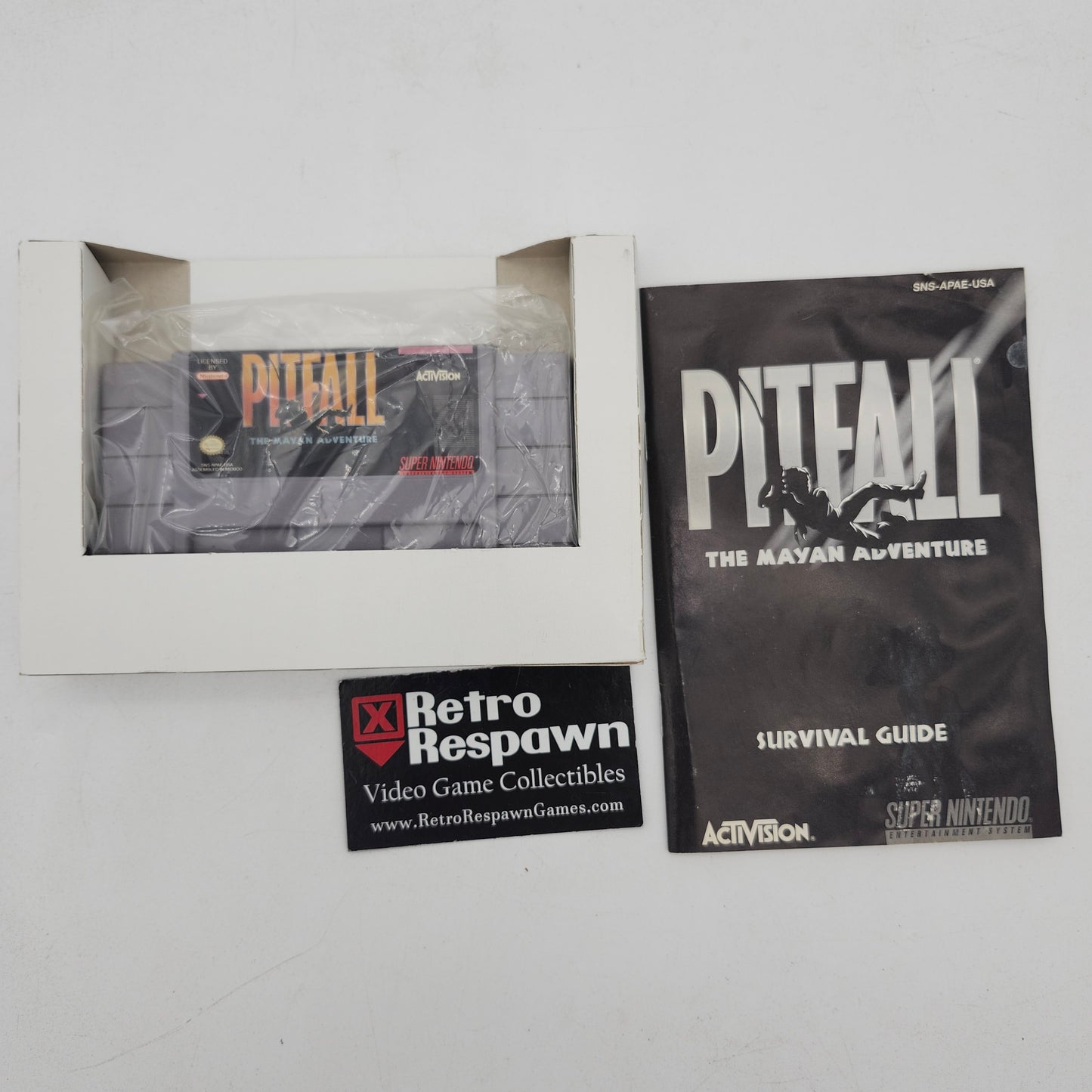 Pitfall Mayan Adventure - Super Nintendo (Complete)