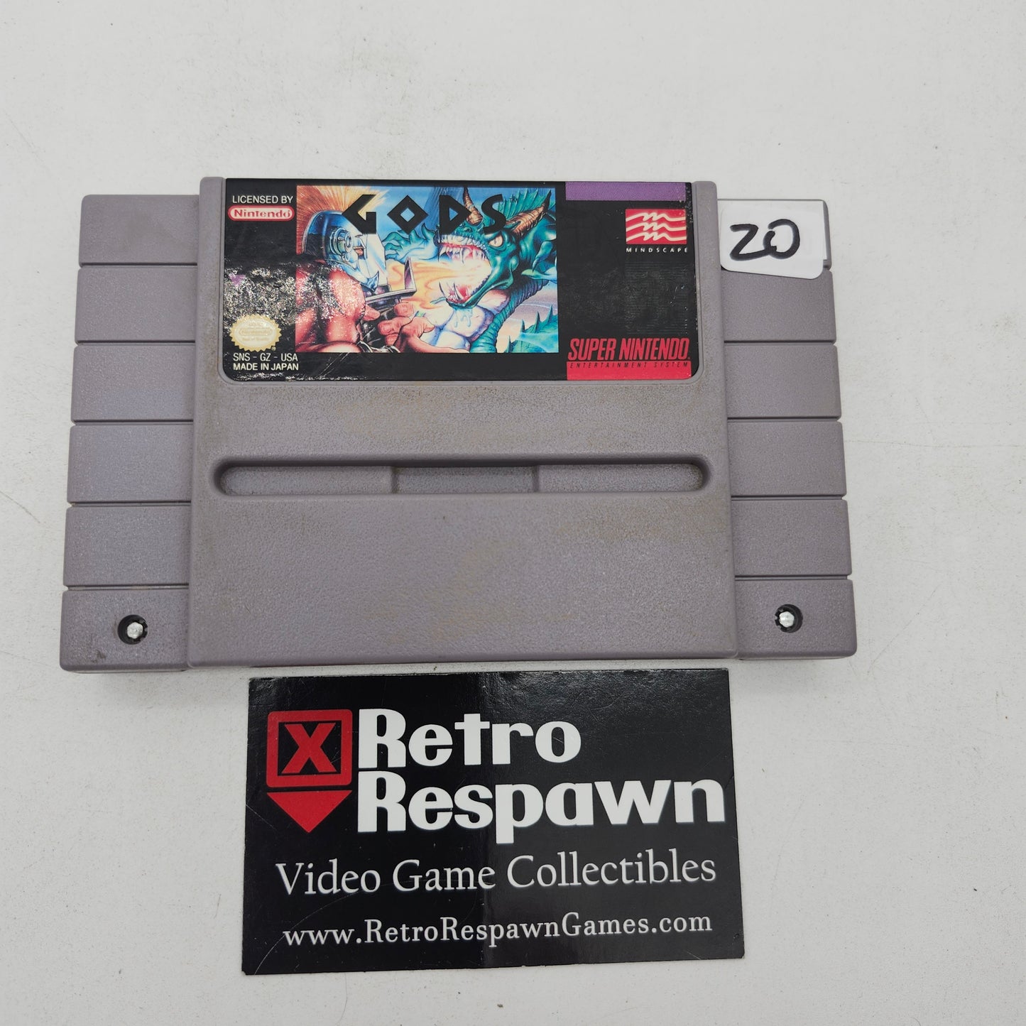 Gods - Super Nintendo (Game Only)