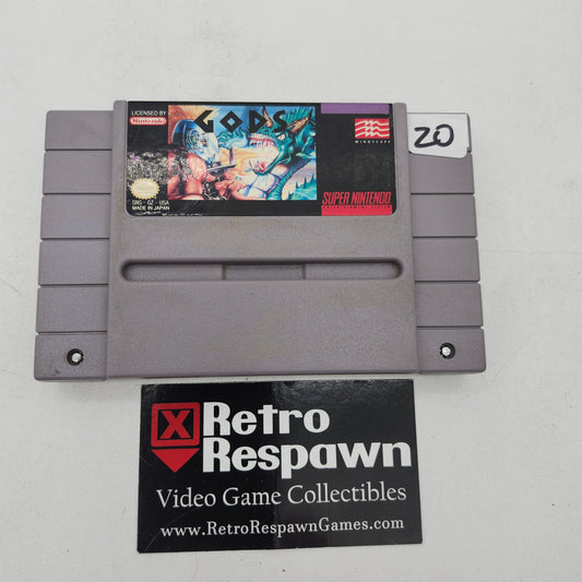 Gods - Super Nintendo (Game Only)