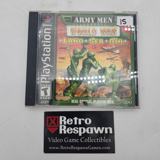 Army Men World War Land Sea Air - Playstation (Complete)