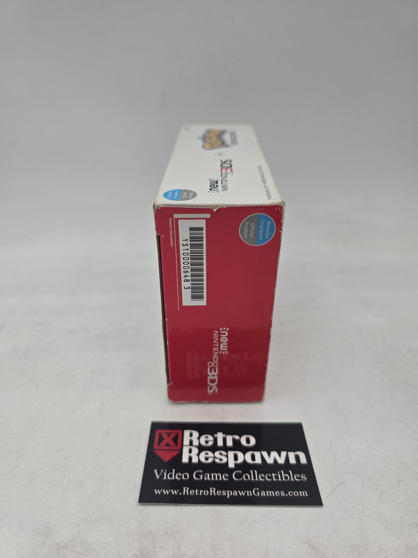 New Nintendo 3DS Pokemon 20th Anniversary Blue and Red [Singapore] - Nintendo 3DS (Complete)