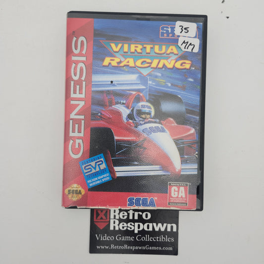Virtua Racing - Sega Genesis (Missing Manual)