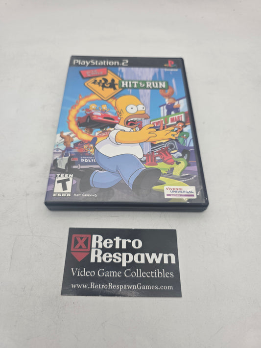 The Simpsons Hit and Run - Playstation 2 (Complete)