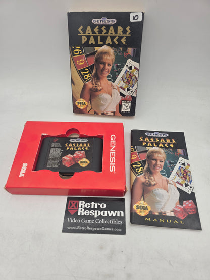 Caesar's Palace - Sega Genesis (Complete)