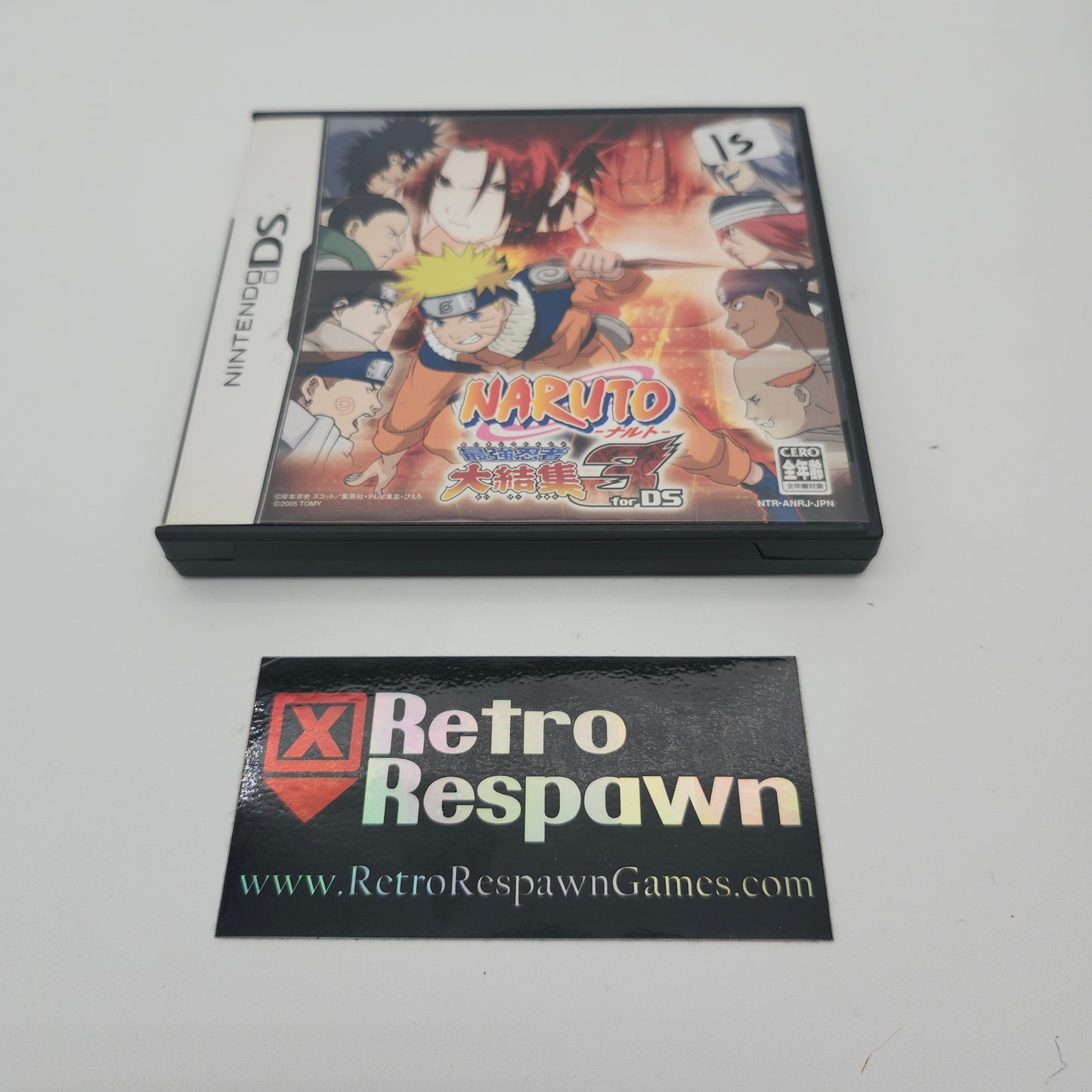 Naruto: Saikyo Ninja Daikesshu 3 for DS - JP Nintendo DS (Complete)