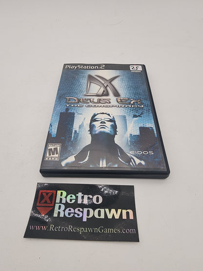 Deus Ex: The Conspiracy - Playstation 2 (Complete)
