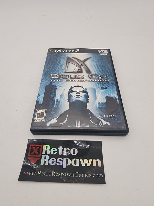 Deus Ex: The Conspiracy - Playstation 2 (Complete)