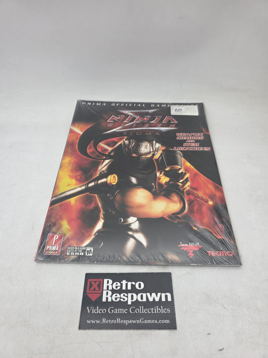 Ninja Gaiden Sigma Prima Official Guide - Starategy Guide (Sealed)