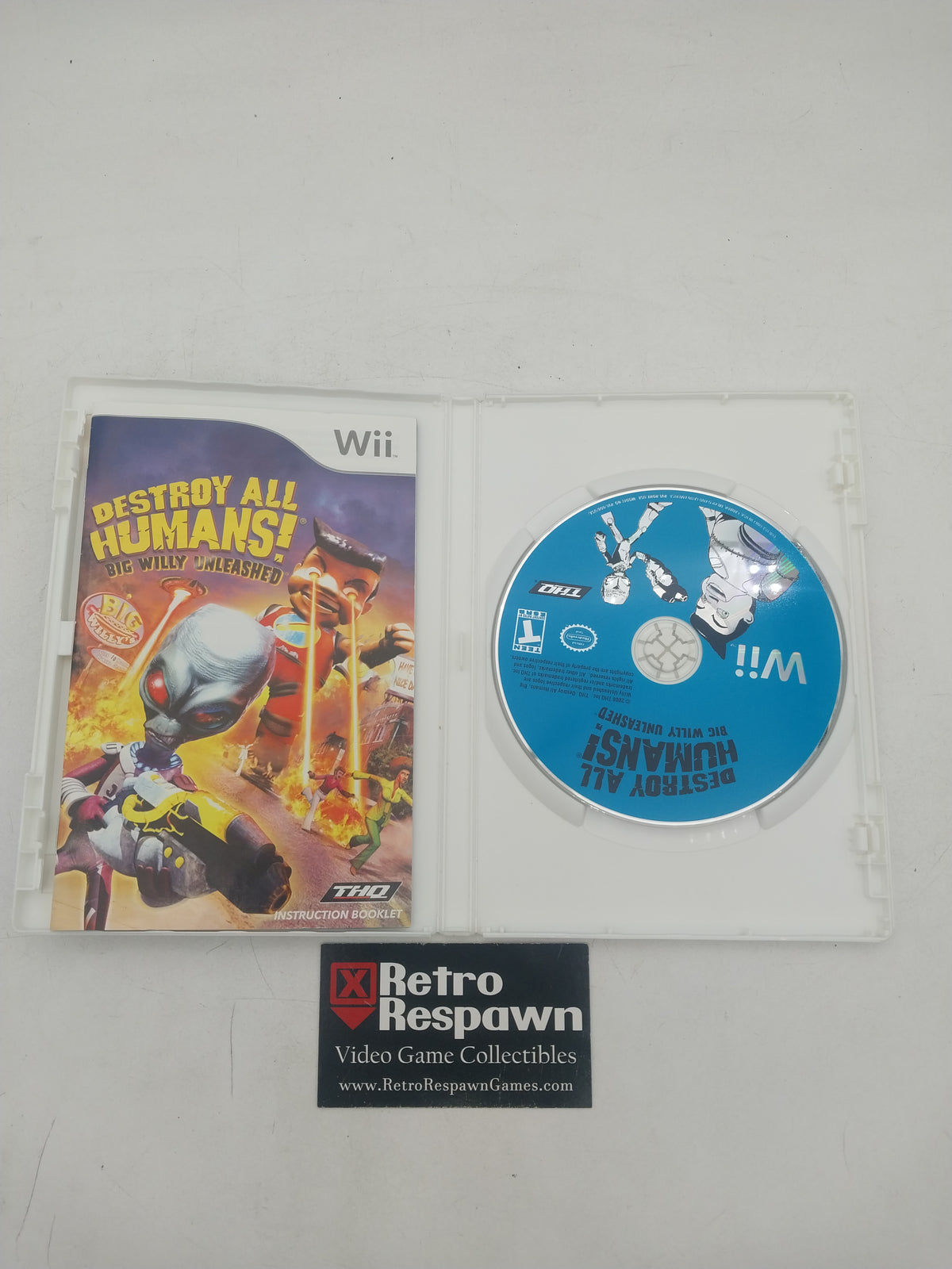 Destroy All Humans Big Willy Unleashed - Wii (Complete)