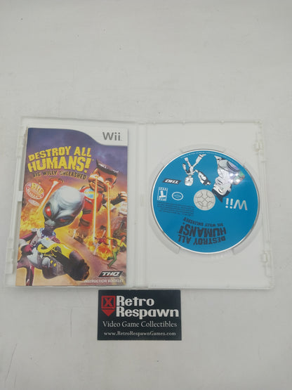 Destroy All Humans Big Willy Unleashed - Wii (Complete)