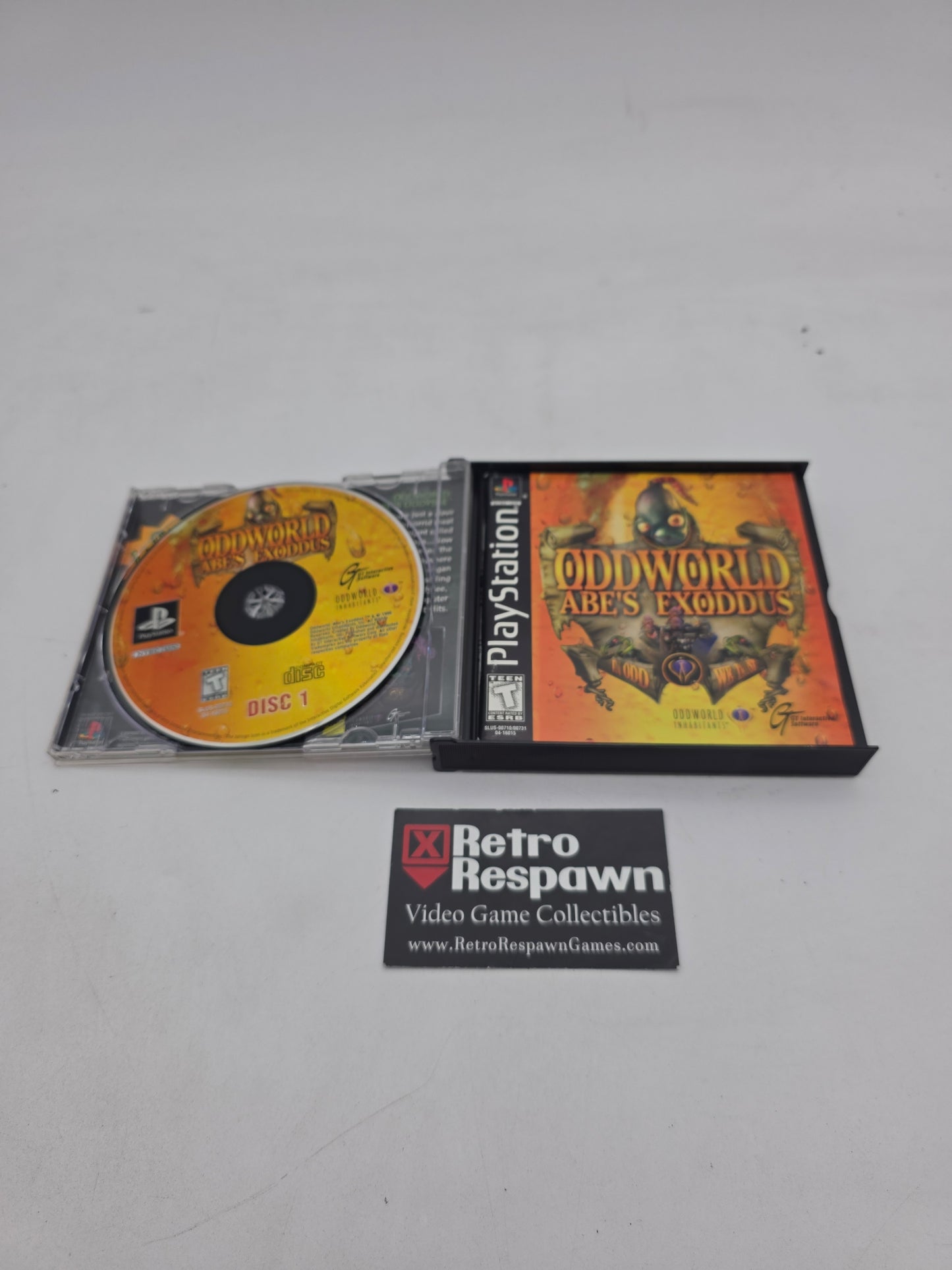 Oddworld: Abe's Exoddus - Playstation (Complete)