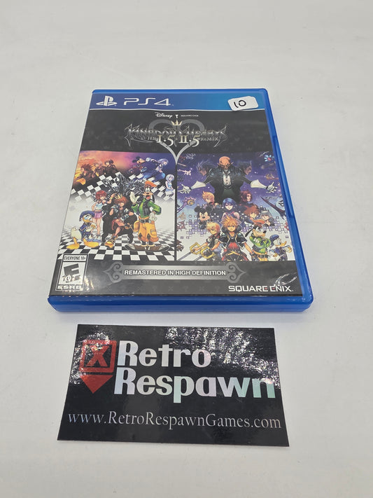 Kingdom Hearts HD 1.5 + 2.5 Remix - Playstation 4 (Complete)