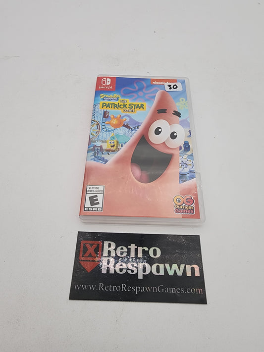 Spongebob Squarepants The Patrick Star Game - Nintendo Switch (Complete)