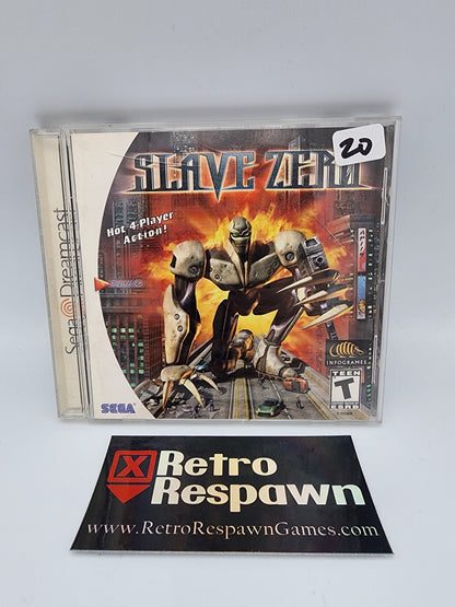 Slave Zero - Sega Dreamcast (Complete)