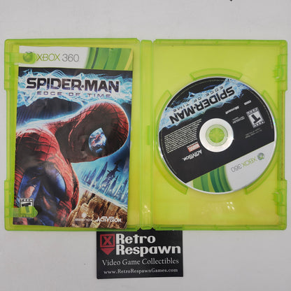 Spiderman: Edge of Time - Xbox 360 (Water Damaged Complete)