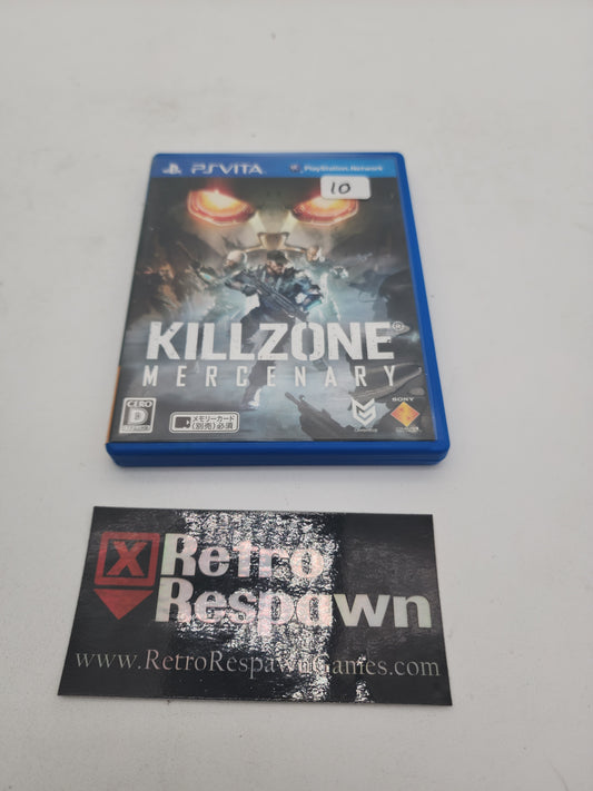 JP Killzone: Mercenary - JP Playstation Vita (Complete)