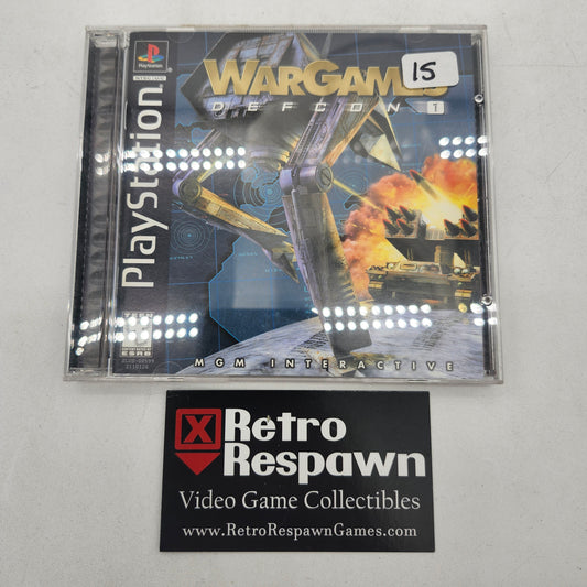 War Games Defcon 1 - Playstation (Complete)