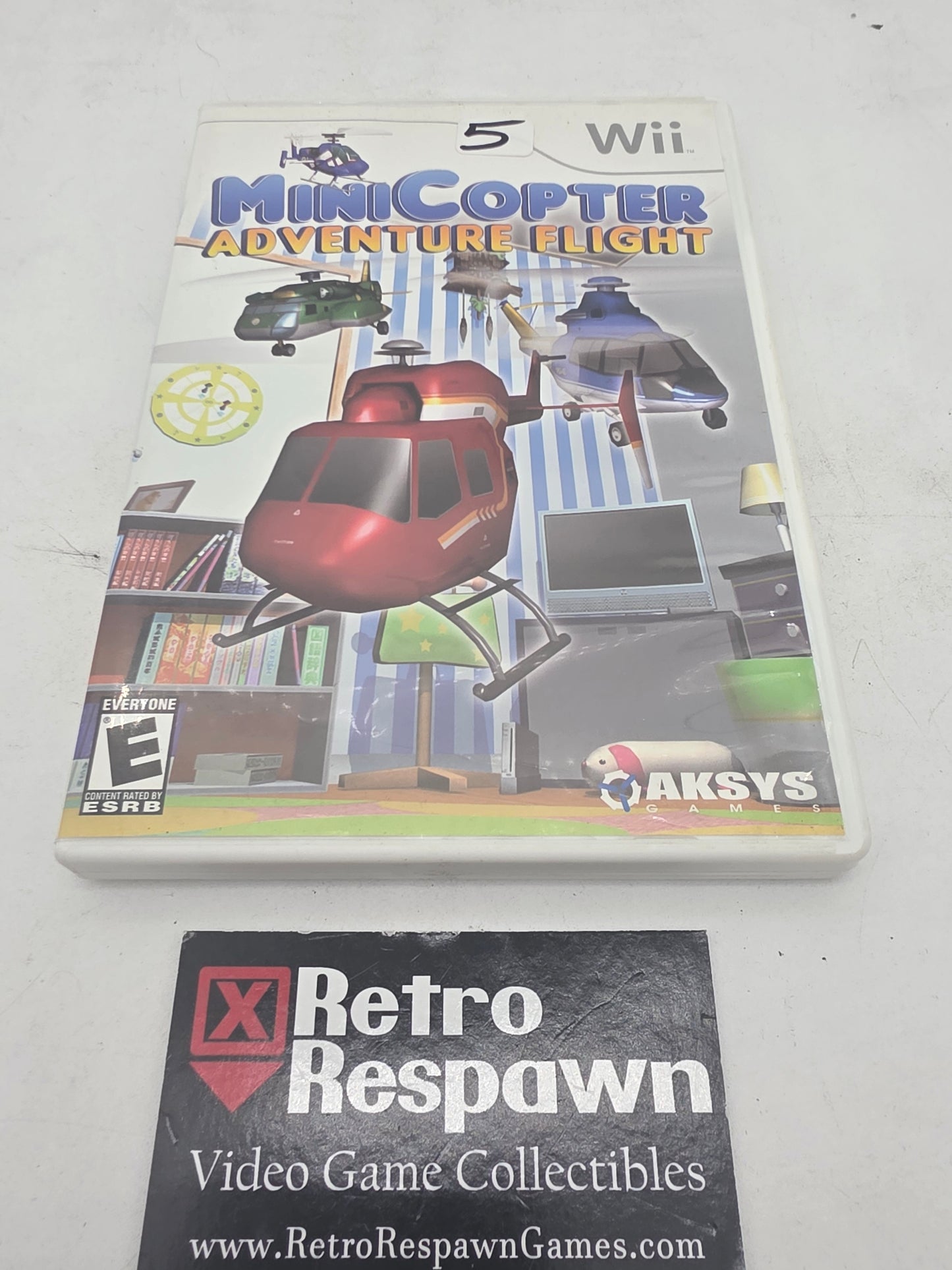 MiniCopter Adventure Flight - Wii (Complete)