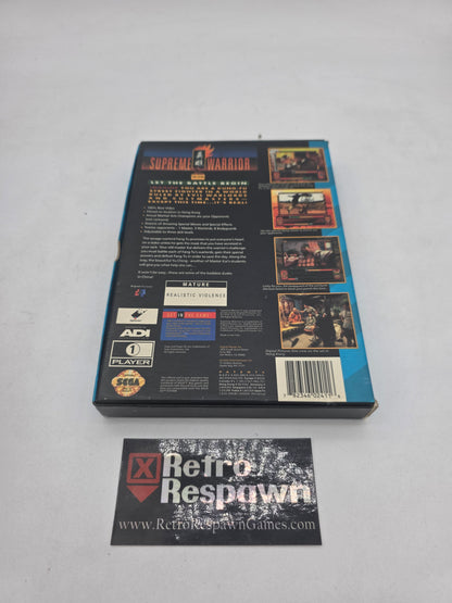 Supreme Warrior - Sega CD (Complete)