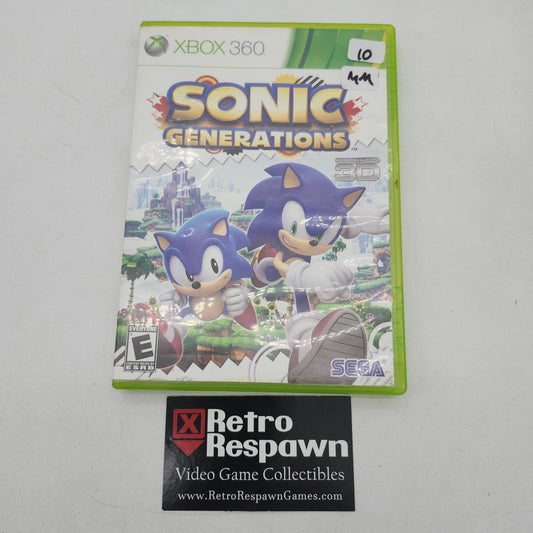 Sonic Generations - Xbox 360 (Missing Manual)