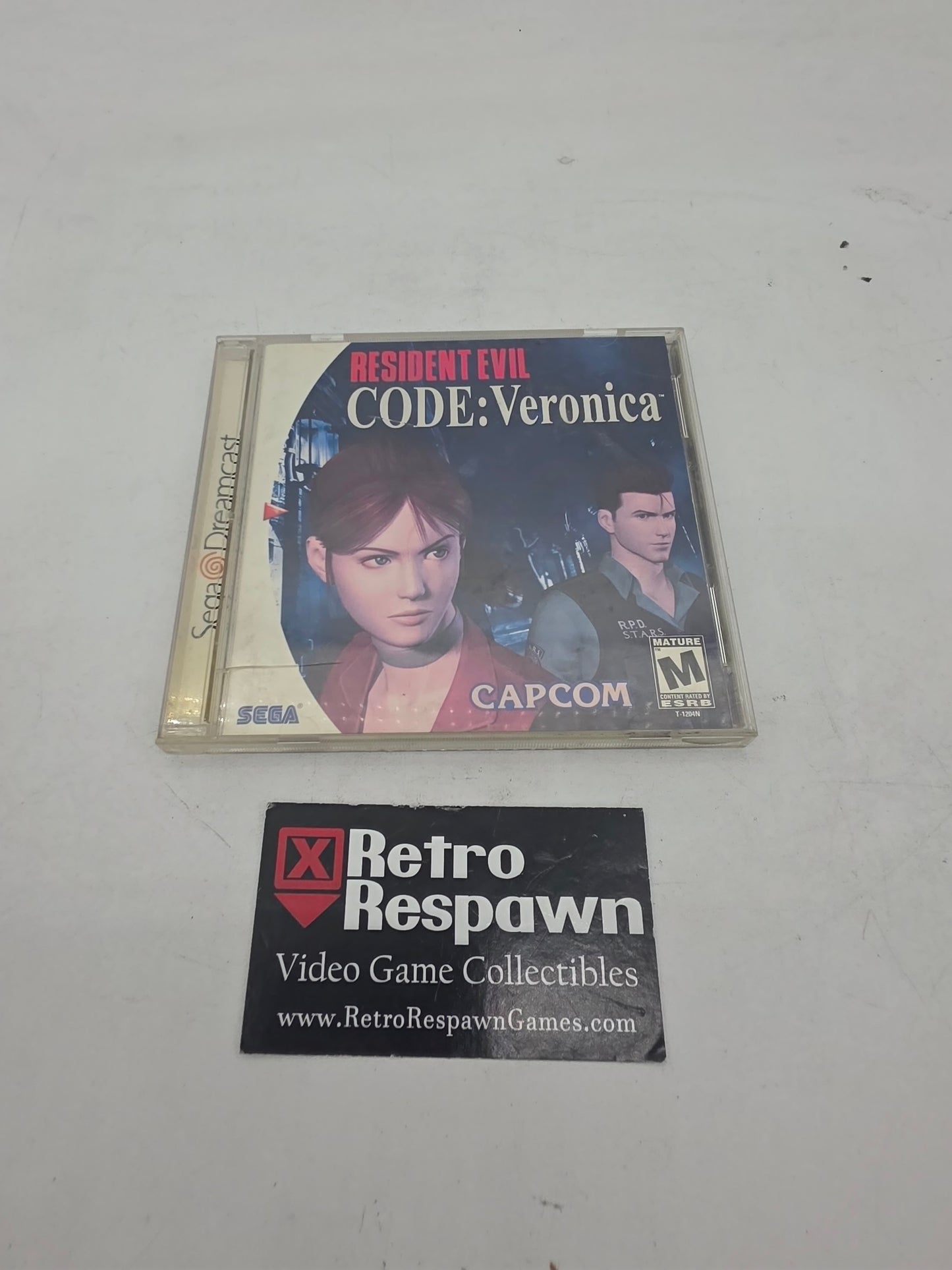 Resident Evil CODE Veronica - Sega Dreamcast (Complete)