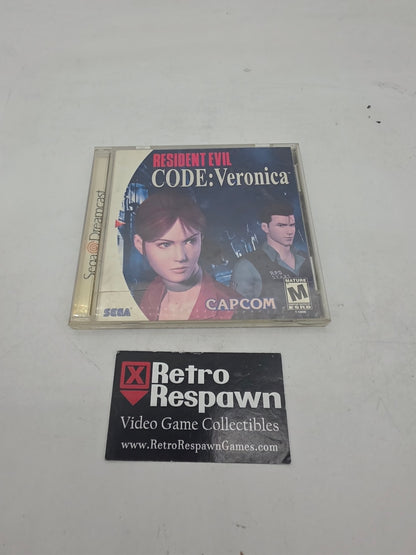 Resident Evil CODE Veronica - Sega Dreamcast (Complete)