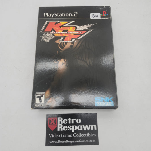 King of Fighters Maximum Impact [Collector's Edition] - Playstation 2 (Complete)