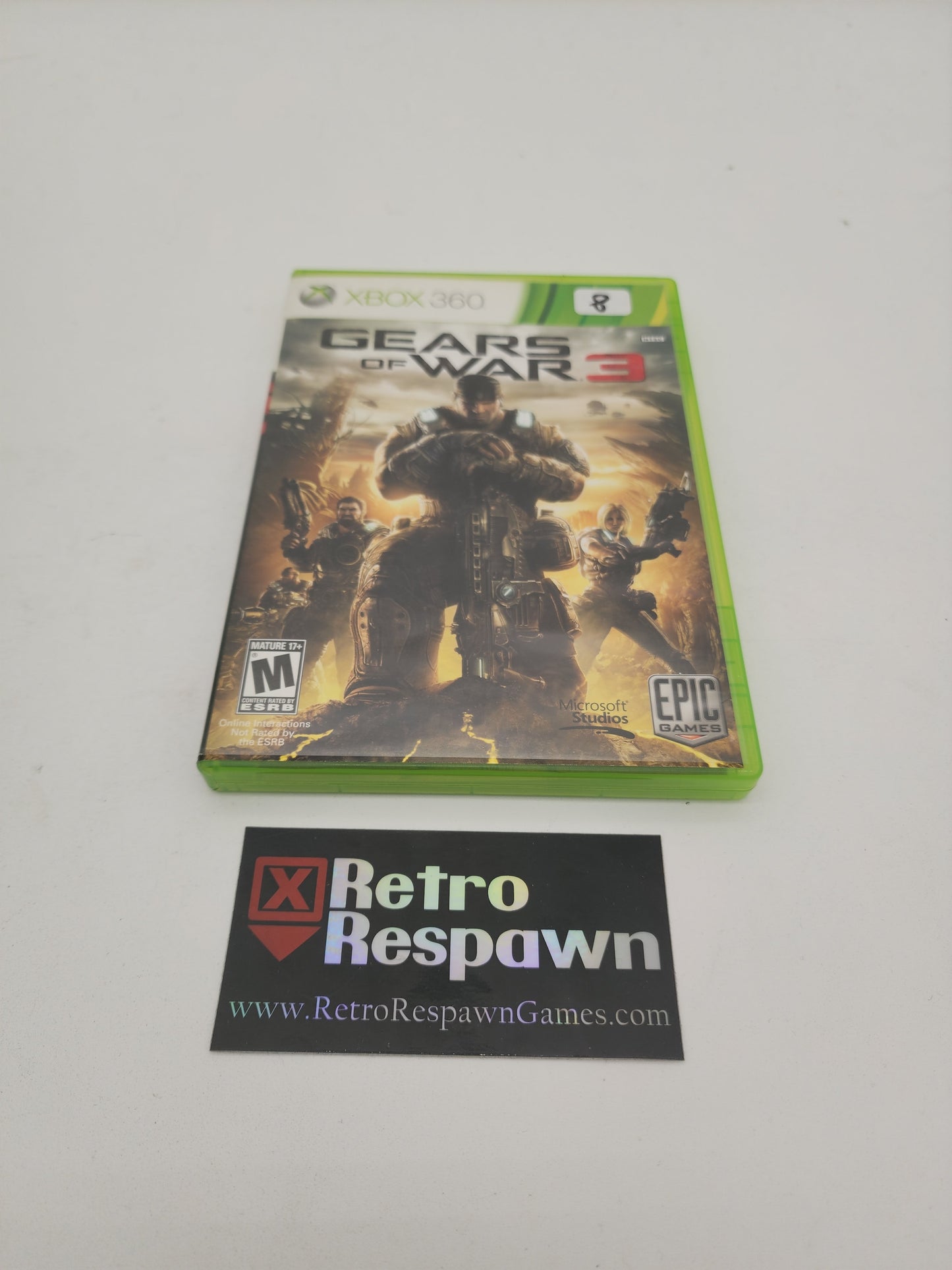 Gears of War 3 - Xbox 360 (Complete)