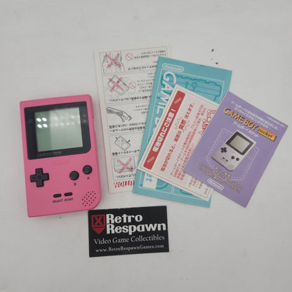 Pink Game Boy Pocket - JP Gameboy (Complete)