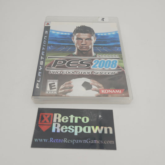 Pro Evolution Soccer 2008 - Playstation 3 (Complete)