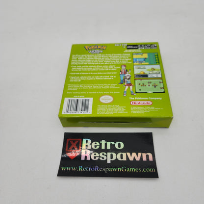 Pokemon LeafGreen Version - GameBoy Advance (Complete)