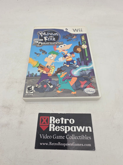 Phineas and Ferb: Across the 2nd Dimension - Wii (Complete)