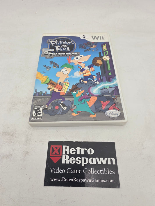 Phineas and Ferb: Across the 2nd Dimension - Wii (Complete)