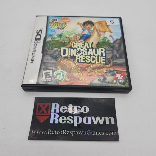 Go, Diego, Go: Great Dinosaur Rescue - Nintendo DS (Complete)