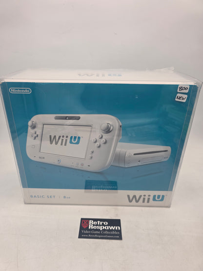 Wii U Console Basic White 8GB - Wii U (Sealed)