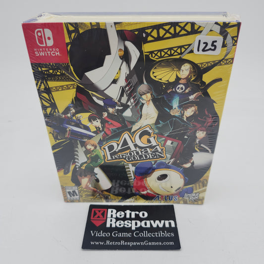 P4G Persona 4 Golden Grimoire Edition - Nintendo Switch (Sealed)