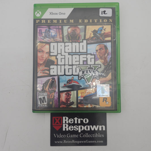 Grand Theft Auto V [Premium Edition] - Xbox One (Complete)