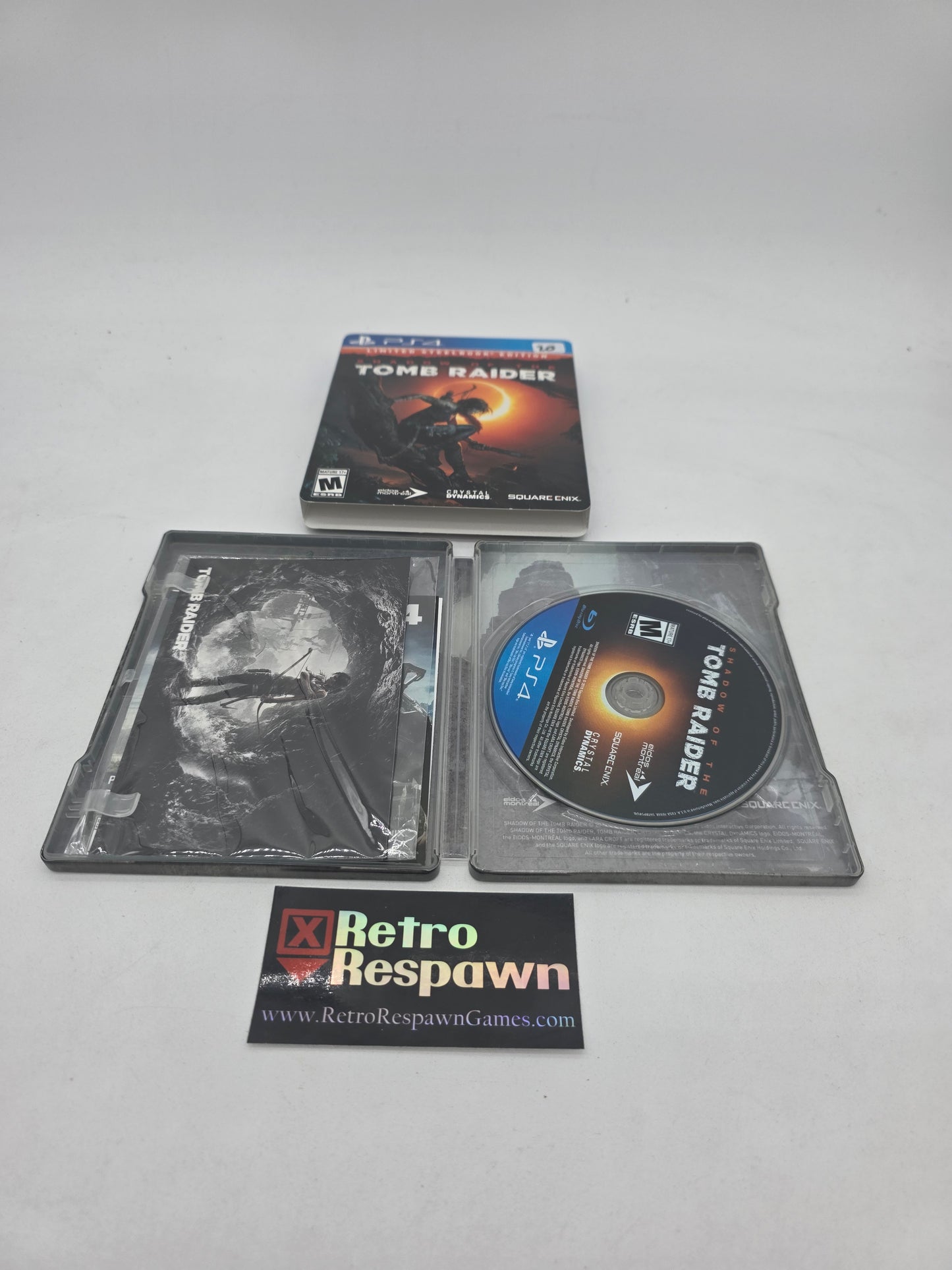 Shadow of the Tomb Raider [Limited Steelbook Edition] - Playstation 4 (Complete)