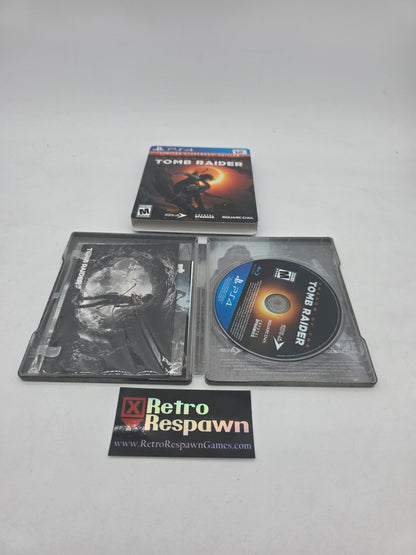 Shadow of the Tomb Raider [Limited Steelbook Edition] - Playstation 4 (Complete)
