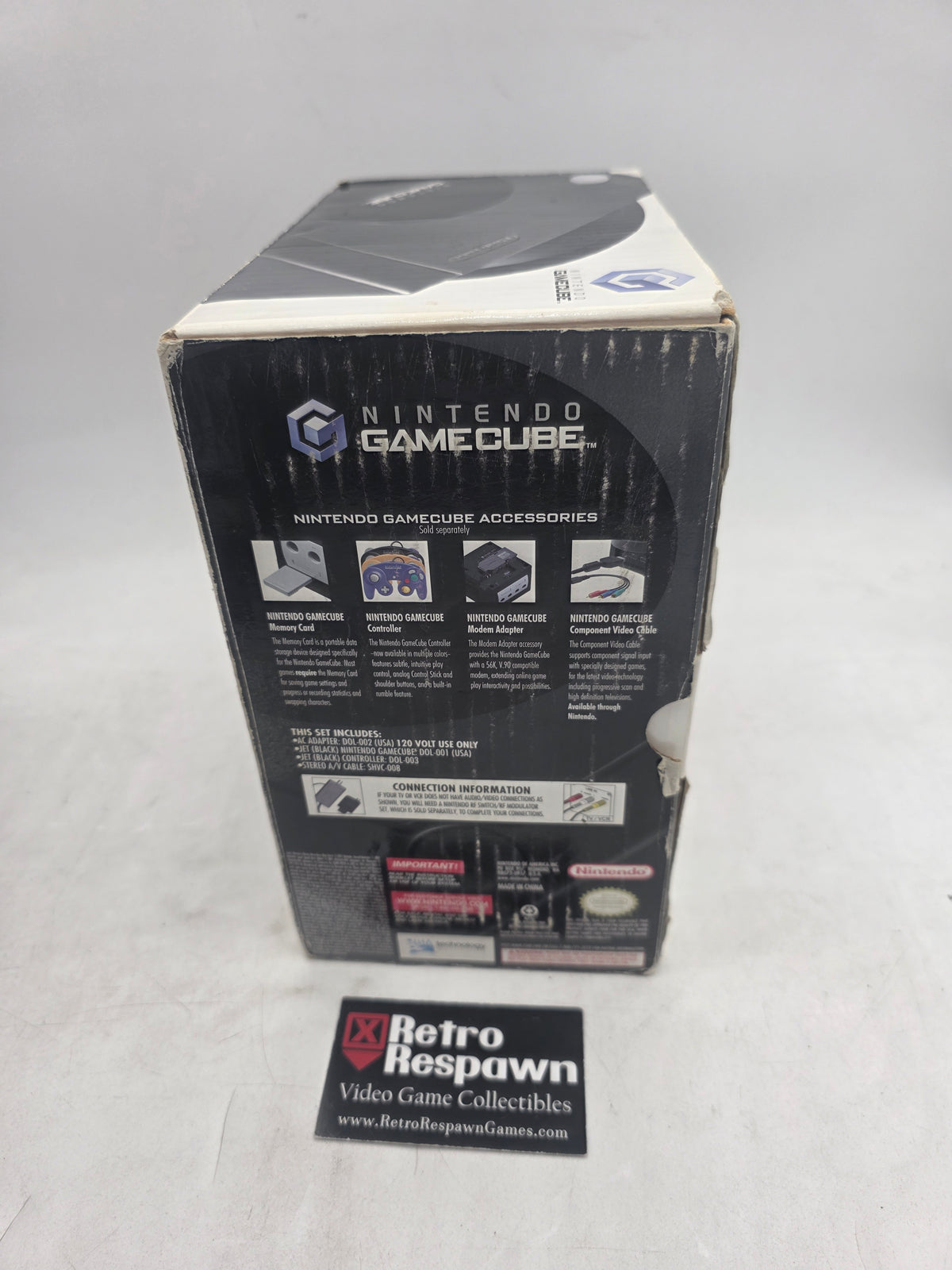 Black GameCube System - Gamecube (Complete)