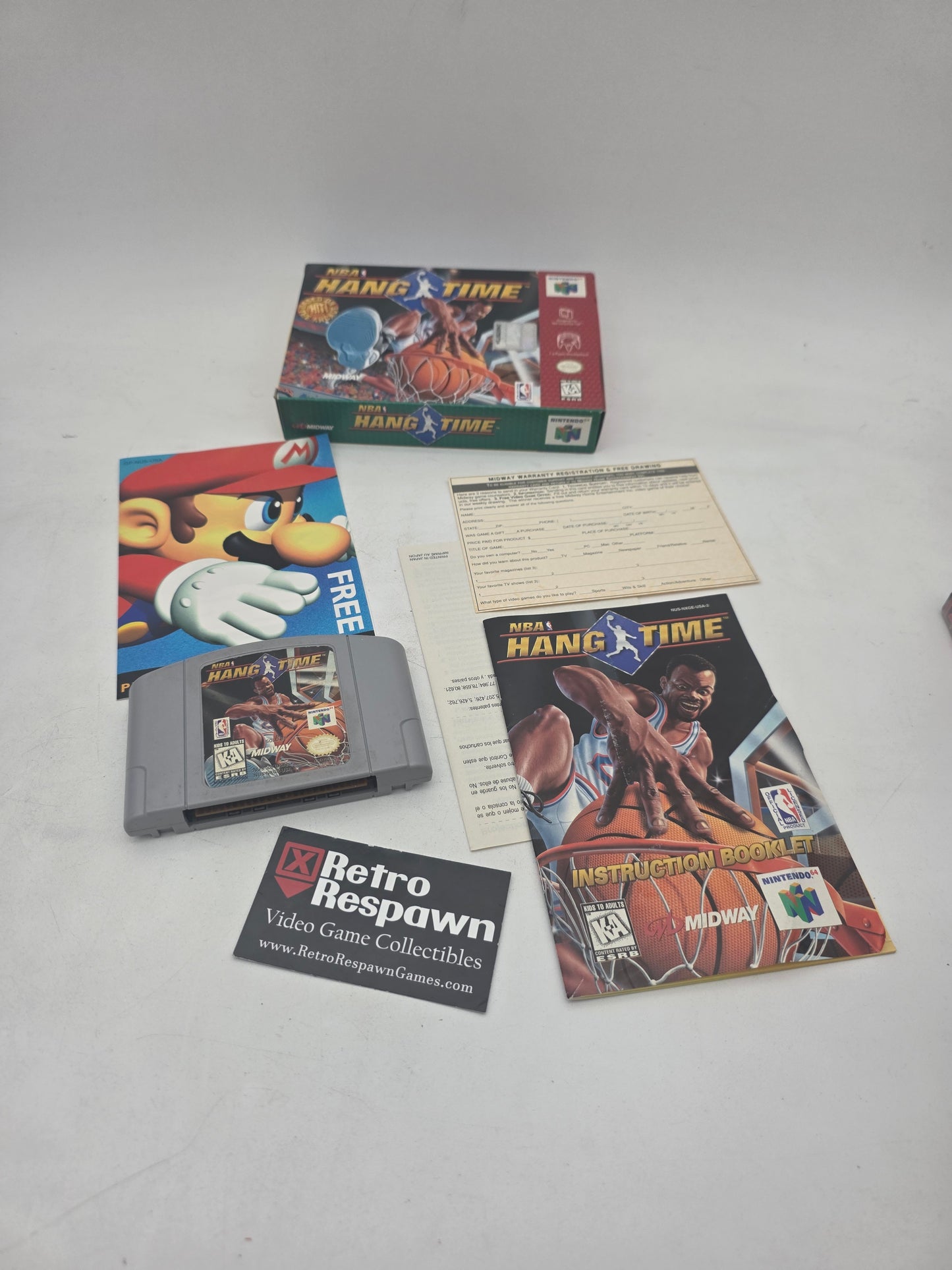 NBA Hang Time - Nintendo 64 (Complete)