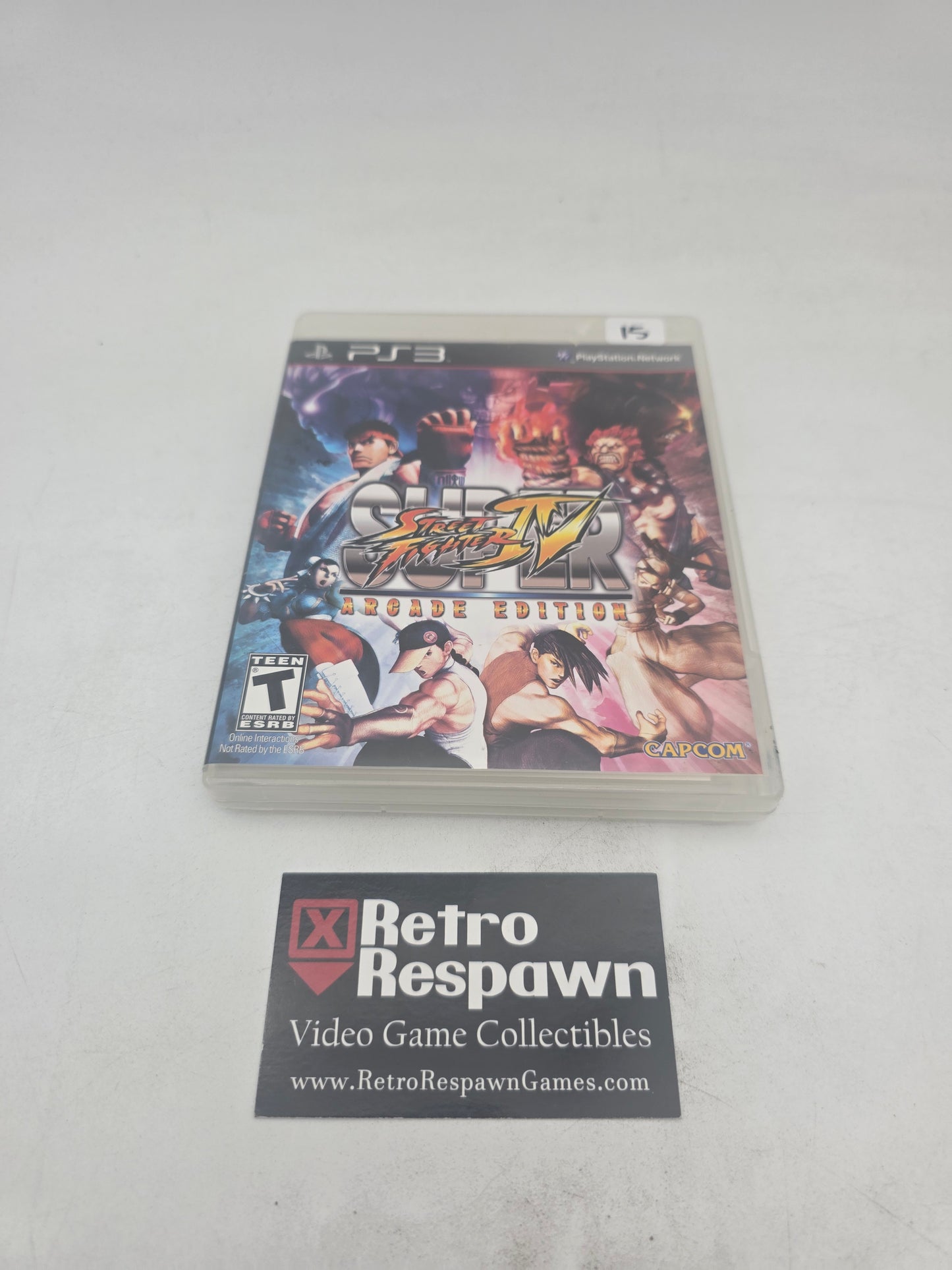Super Street Fighter IV: Arcade Edition - Playstation 3 (Complete)