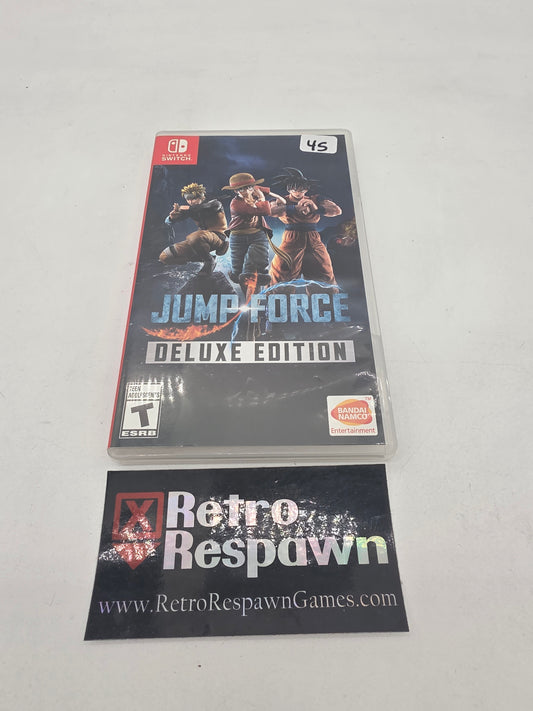 Jump Force [Deluxe Edition] - Nintendo Switch (Complete)
