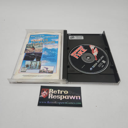 Black Fire - Sega Saturn (Complete)