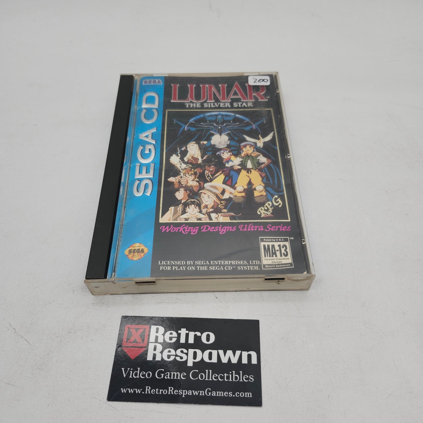 Lunar The Silver Star - Sega CD (Complete)